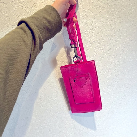 Free People Bright Lights Leather Wallet Pouch crossbody bag - Picture 9 of 12